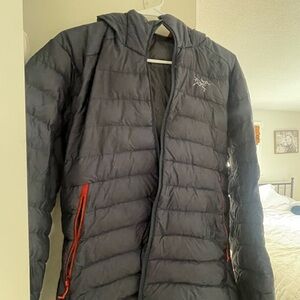 Lightly used Arcteryx light down jacket, very warm.